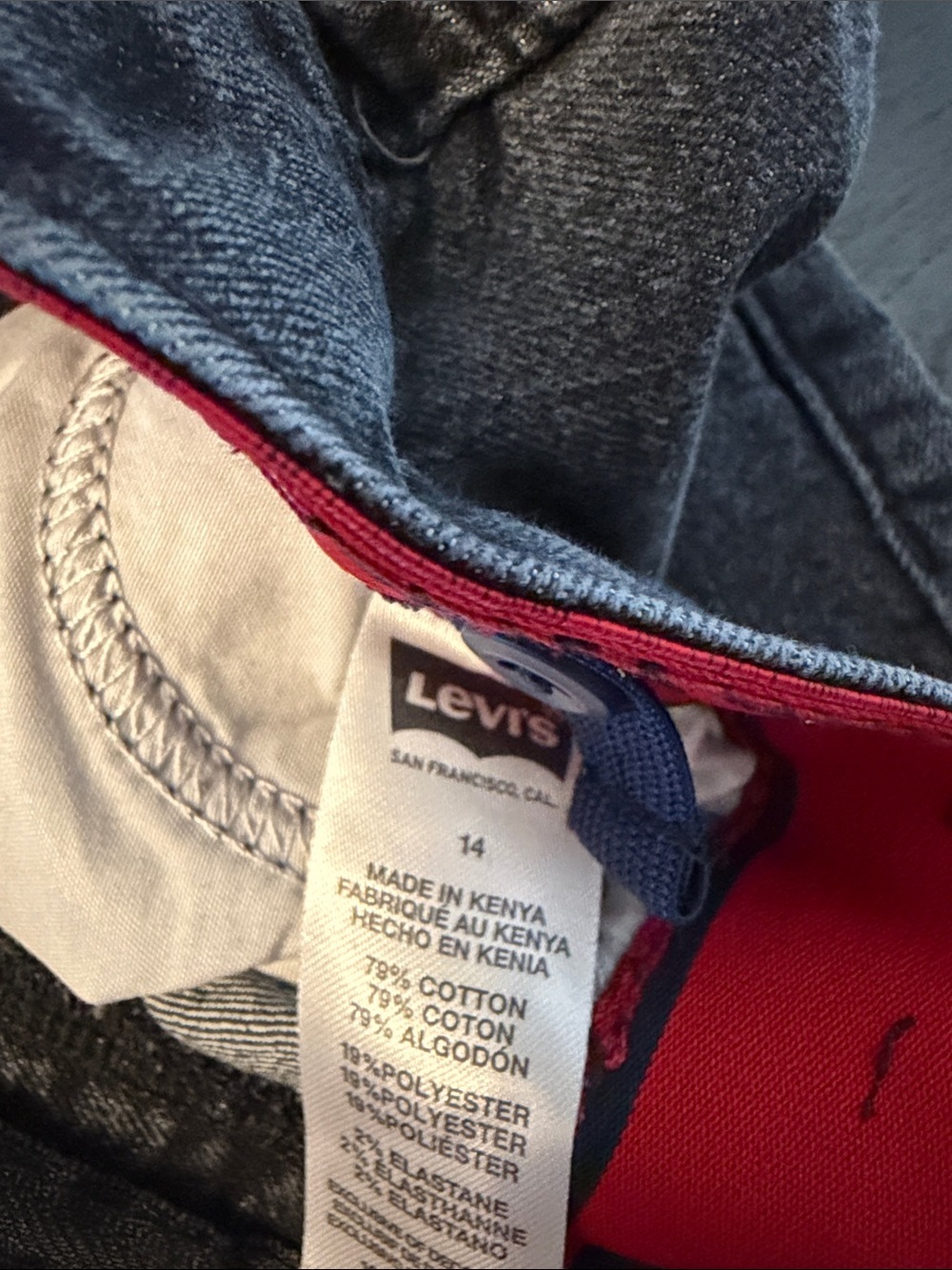 Levi’s Classic boys jeans in Light Blue size 14. You get a total of 3 pairs - Picture 5 of 9